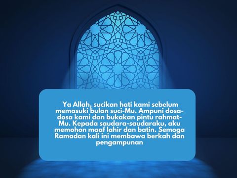 Ucapan Maaf Menjelang Ramadan