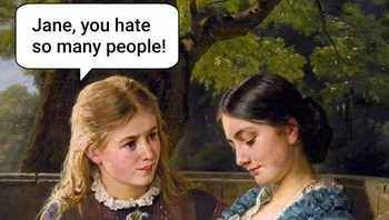 Sudah bawaan orok gampang kesel sama orang. Foto: classicaldamn via Bored Panda  