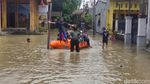 Banjir Masih Mengenangi Ratusan Rumah di Sidoarjo Dampak Luapan Kalimas