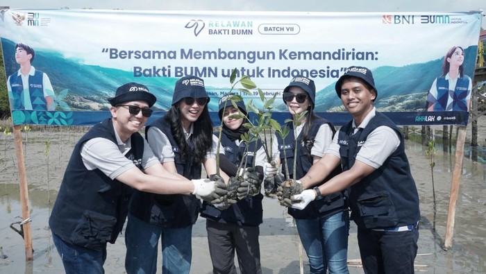 BNI Dukung Relawan Bakti BUMN di Pamekasan