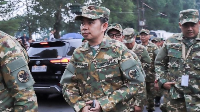 Bupati Jember Gus Fawait saat menjalani retret kepala daerah.