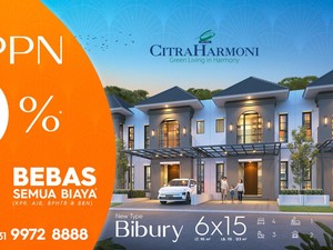 Bibury, Hunian Terbaru CitraHarmoni Sidoarjo, Cicilan Mulai Rp 4 Jutaan