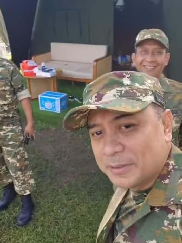 Eri Cahyadi mengunggah video saat retret di Akmil Magelang, Jawa Tengah.