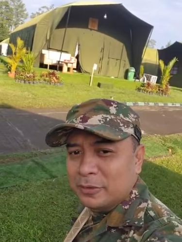 Eri Cahyadi mengunggah video saat retret di Akmil Magelang, Jawa Tengah.