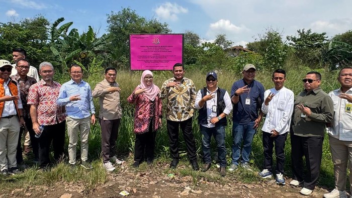 Inspektur Jenderal Kementerian PKP Heri Jerman Survei Lahan Sitaan Kejaksaan RI