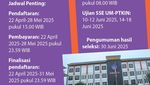 Infografis: Jangan Terpuruk Bila Gagal SNBP 2025, Ini Jalur Masuk Kampus Lainnya