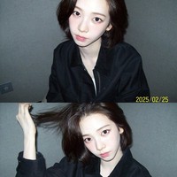 “OMG KARINA BONDOL ❤️😭” “ya ampun tiba2 bgt sayang, tambah badasss😍😍” “Orang cantik mau botak pun ttp cantik💗” komentar sejumlah penggemar di akun Instagram Karina aespa. Foto: dok. Instagram @katarinabluu