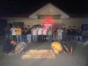 Komplotan Residivis di Bangka Kembali Diringkus Polisi Usai Curi Besi