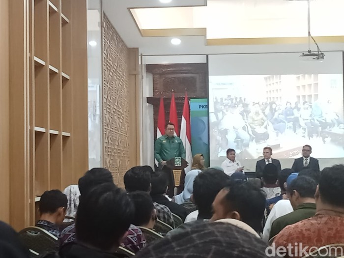 Ketua DPP PKB bidang perdagangan dan industri Lukmanul Khakim (Maulani Mulianingsih/detikcom)