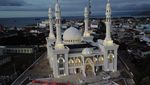 Masjid Raya Mamuju Mulai Bersinar Lagi