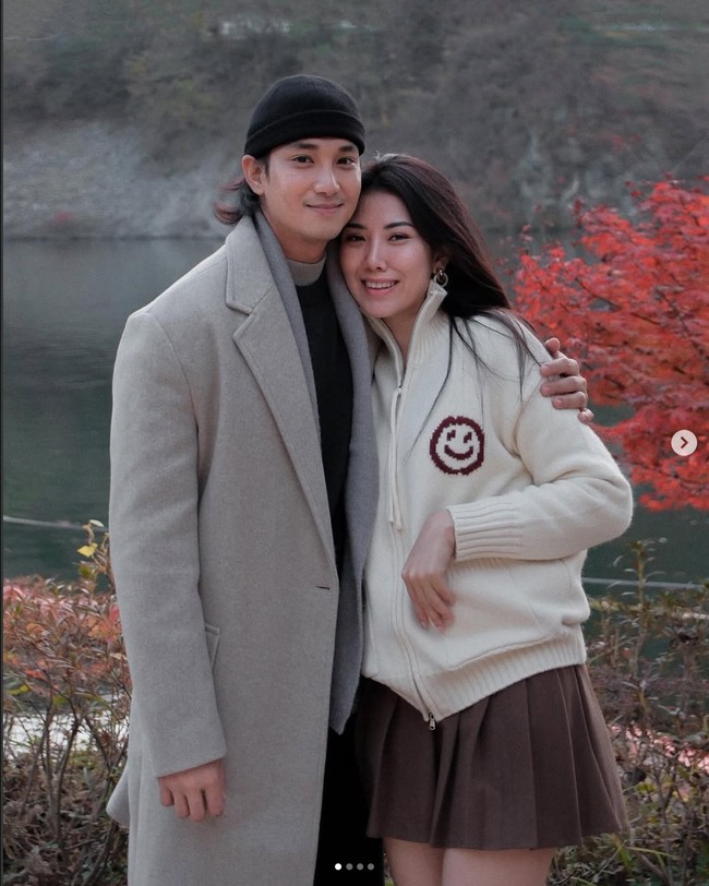 Keduanya pertamakali muncul di publik sebagai pasangan kekasih pada Agustus 2024. Foto: Dok. Instagram Paing Takhon