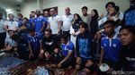 Pemain Persib Takziah ke Rumah Duka Bejo Sugiantoro