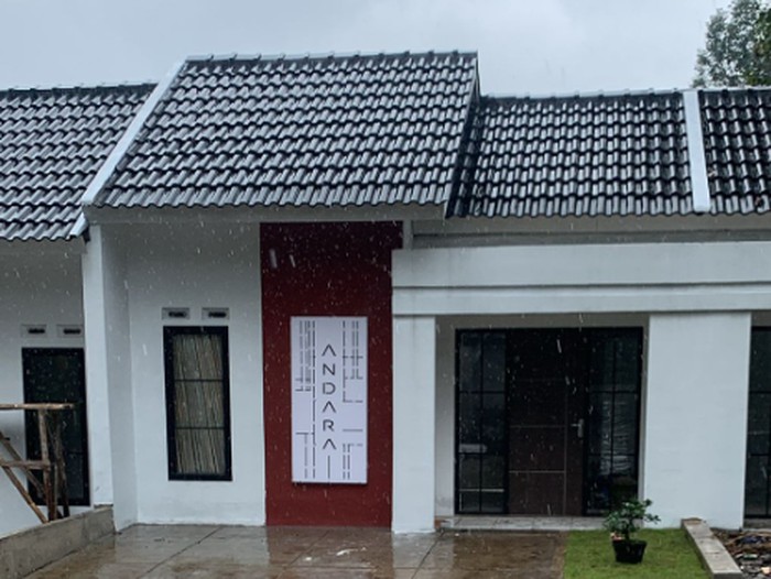 Penampakan Rumah Andara Blossom Ville