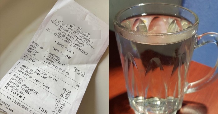 Pesan Segelas Air Hangat di Resto, Pembeli Ini Kaget Lihat Harganya!