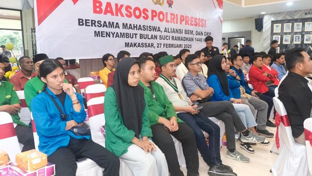 Polda Sulsel gelar baksos Polri Presisi berupa pembagian 3.700 paket sembako. Dokumen Istimewa