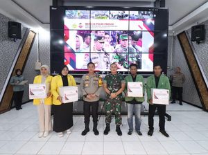 Baksos Polri Presisi Digelar Polres Bojonegoro Bersama Mahasiswa