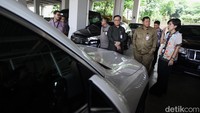 Ikut hadir anggota Dewan Pengawas (Dewas) KPK antara lain Sumpeno, Benny Mamoto dan Chisca Mirawati.
