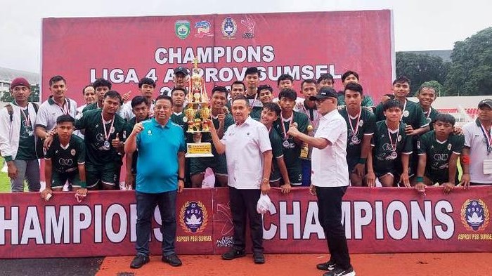 PS Palembang Juara Liga 4 Sumsel