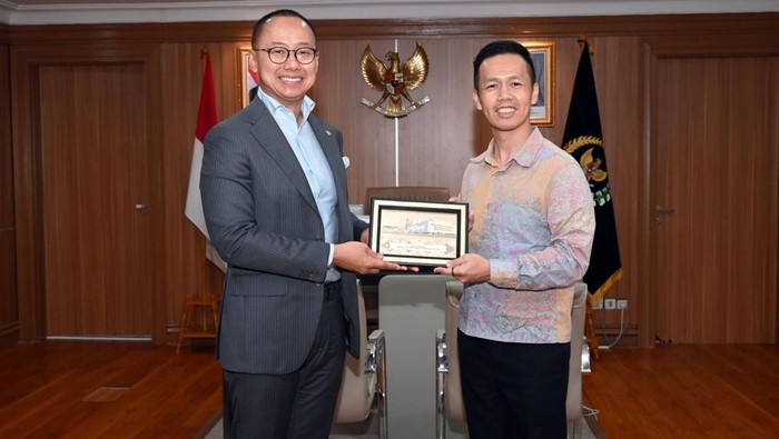 Wakil Ketua MPR Eddy Soeparno Bertemu Wamendag Singapura