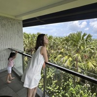 Bali semakin ramai didatangi turis asal Korea Selatan termasuk dari kalangan selebritas. Kang So Ra mengungkapkan bahwa dia mendapat rekomendasi untuk menginap di sebuah hotel resort bintang lima dari kenalannya. Foto: dok. Instagram @reveramess_