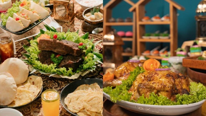 Aneka menu berbuka khas Timur Tengah di Hotel Grandhika Setiabudi Medan. (Dok. Hotel Grandhika Medan)