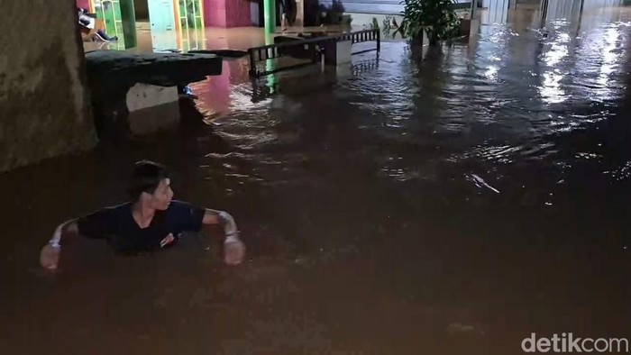 Banjir yang terjadi di Bandar Lampung