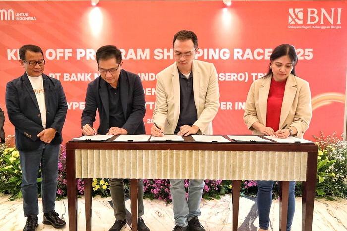 BNI Jalin Kerja Sama dengan 3 Supermarket Gelar Shopping Race 2025