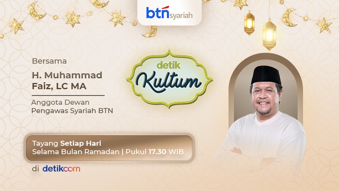 detikKultum bersama Gus Faiz hadir setiap hari selama Ramadan pukul 17.30 WIB