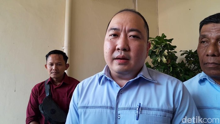 Direktur Utama PT Sritex Iwan Kurniawan Lukminto alias Wawan di Pengadilan Negeri Semarang, Kecamatan Semarang Barat, Jumat (28/2/2025).