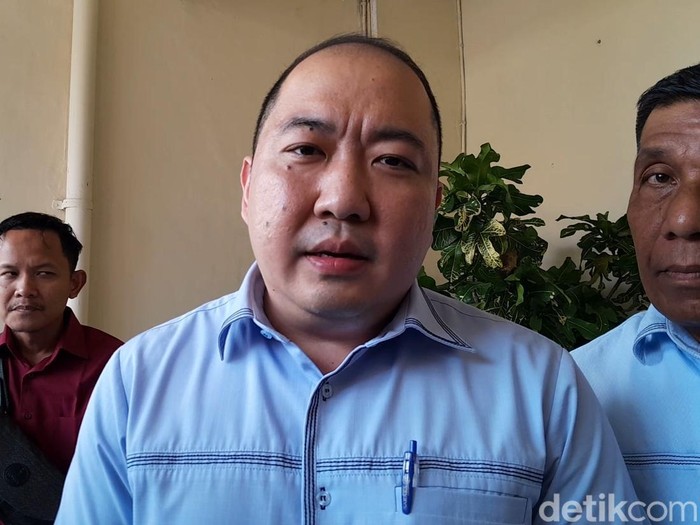 Direktur Utama PT Sritex Iwan Kurniawan Lukminto alias Wawan di Pengadilan Negeri Semarang, Kecamatan Semarang Barat, Jumat (28/2/2025).