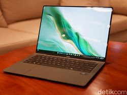 Wujud Honor MagicBook Art 14, Laptop 1 Kg Harga Rp 25 Juta