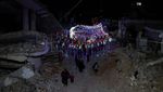 Warga Gaza Menghias Kampung Menyambut Ramadan