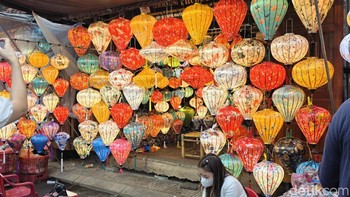 Dilanjutkan dengan perjalanan ke Hoi An, kota lama di Vietnam yang terkenal dengan festival lampionnya. Foto: Virgina Maulita Putri/detikINET