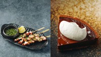 Restoran ini menggunakan sampul menu yang terbuat dari kulit miselium, bahan ramah lingkungan dari jamur yang bisa terurai dan tahan hingga 10 tahun. Foto: Cavern Restaurant
