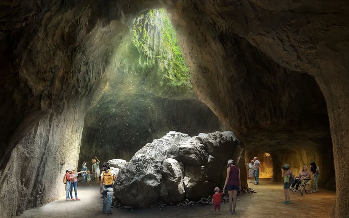 Keren! Penampakan Mewah Restoran Gua Pertama di Singapura