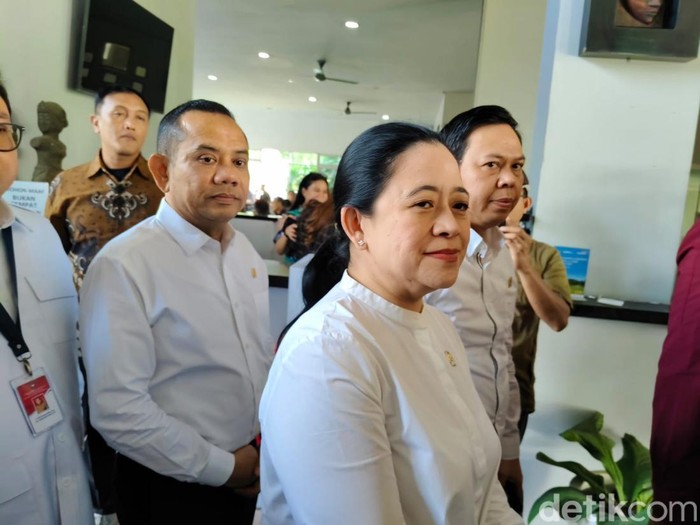 Ketua DPR RI, Puan Maharani, tiba di Akademi Militer (Akmil) Magelang, Jumat (28/2/2025) pagi.