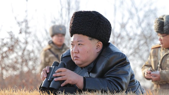 A building is striked during what state media KCNA says is a test-launch of a strategic cruise missile designed to demonstrate the readiness posture of various nuclear capabilities, over the sea off the west coast of the Korean peninsula, February 26, 2025, in this photo released by North Koreas official Korean Central News Agency on February 27, 2025. KCNA via REUTERS    ATTENTION EDITORS - THIS IMAGE WAS PROVIDED BY A THIRD PARTY. REUTERS IS UNABLE TO INDEPENDENTLY VERIFY THIS IMAGE. NO THIRD PARTY SALES. SOUTH KOREA OUT. NO COMMERCIAL OR EDITORIAL SALES IN SOUTH KOREA.
