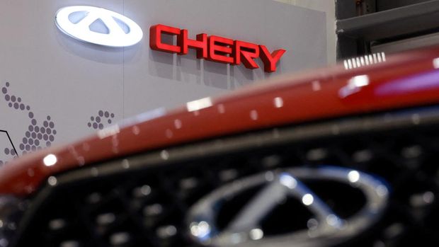 Logo Chery. (REUTERS/Anton Vaganov/File Photo) Logo Chery. (REUTERS/Anton Vaganov/File Photo)