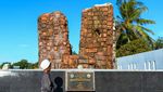 Melihat Monumen Mercusuar Peninggalan Letusan Gunung Krakatau