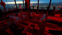 Yoga biasanya dilakukan di tempat yang tenang dengan pemandangan yang indah.  