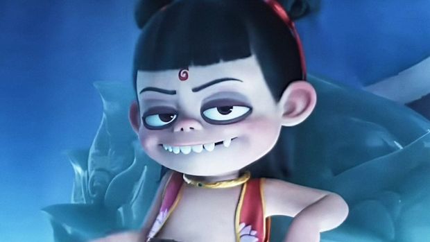 Cuplikan adegan di film animasi Ne Zha 2.