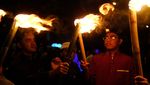 Pawai Obor Jelang Ramadan di Pontianak