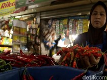 Harga Cabai Rawit di Pasar Kosambi Bandung Meroket, Rp 100 Ribu/Kg
