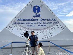 Faktor Cuaca, Hilal di Kota Medan Tidak Terlihat