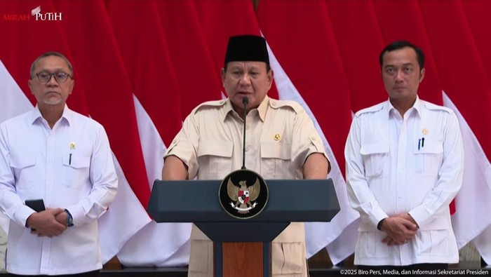 Presiden Prabowo Subianto (dok. YouTube Setpres)