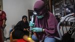 Warga Ikuti Layanan Hapus Tato jelang Ramadan