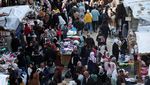 Ramainya Pasar di Gaza Menjelang Ramadan