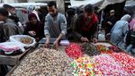 Ramainya Pasar di Gaza Menjelang Ramadan
