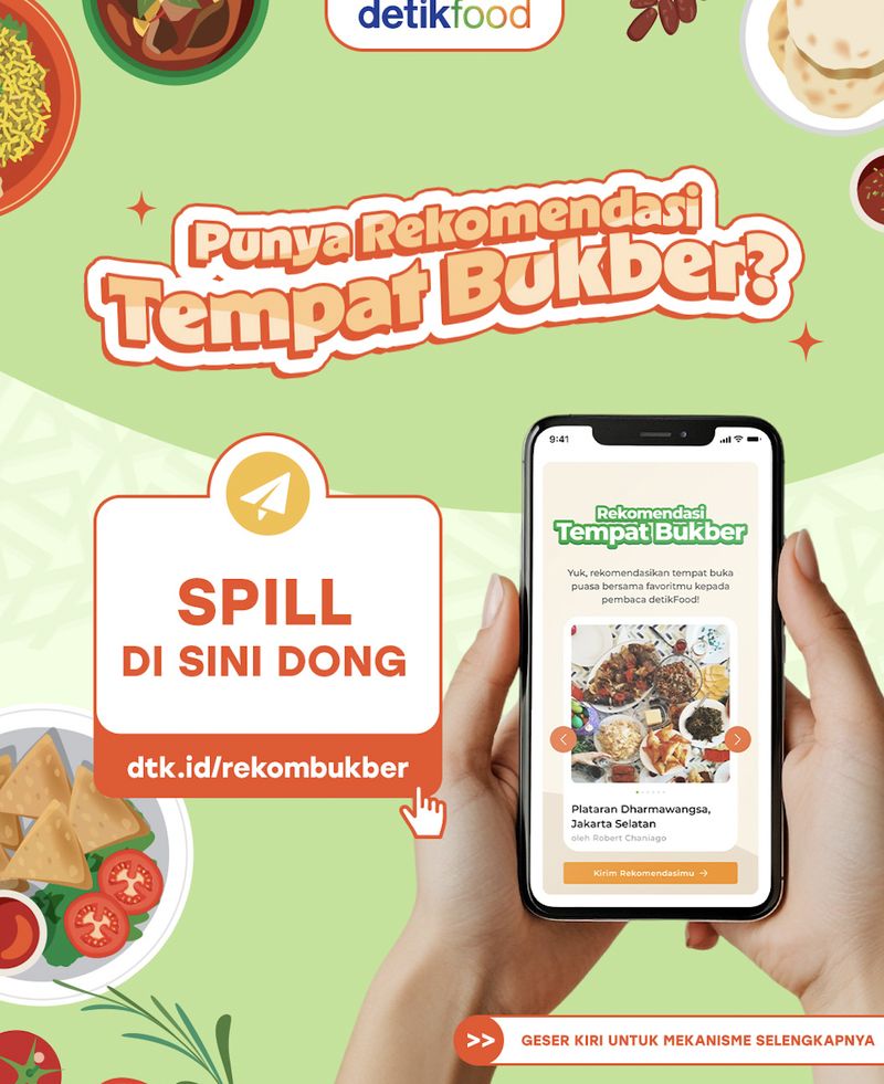 Rekomendasi tempat bukber detikfood