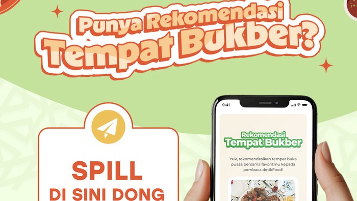 Rekomendasi tempat bukber detikfood